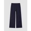 LCW Kids Lacivert Wideleg Kız Çocuk Pantolon
