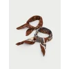 LCW ACCESSORIES Kahverengi Desenli Kadın Bandana 2li