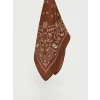 LCW ACCESSORIES Kahverengi Desenli Kadın Bandana 2li