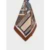 LCW ACCESSORIES Kahverengi Desenli Kadın Bandana 2li