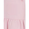 LCW baby Pembe Nakış Detaylı Kız Bebek Salopet ve Tişört