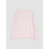LCW Kids Pembe Baskılı Kız Çocuk Pijama Takımı