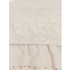 LCW Kids Bej Kapüşonlu Fırfırlı Kız Çocuk Eşofman Takımı