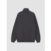 LCW Kids Antrasit Dik Yaka Baskılı Erkek Çocuk Sweatshirt