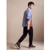 LCW Kids Siyah Erkek Çocuk Beli Lastikli Jogger Kargo Pantolon