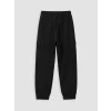 LCW Kids Siyah Erkek Çocuk Beli Lastikli Jogger Kargo Pantolon