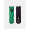 LCW Kids Karışık Minecraft Baskılı Erkek Çocuk Soket Çorap 5li