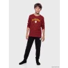 LCW Kids Kırmızı Galatasaray Lisanslı Erkek Çocuk Pijama Takım