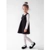LCW Kids Siyah Fiyonklu Kız Çocuk Elbise Takımı