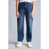 Defacto H8871A8NM35 DENIM %100 Pamuk Balloon Fıt Jean Mavi Pantolon Erkek Çocuk