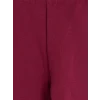 LCW Kids Bordo Fırfırlı Çizgili Kız Çocuk Sweatshirt