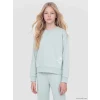LCW Kids Yeşil New York Baskılı Kız Çocuk Soft Touch Eşofman Takım