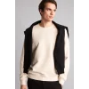 Defacto E8339AXER37 Ekru Pamuklu Regular Fit Basic Sweatshirt
