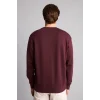 Defacto E8339AXBR464 Bordo Pamuklu Regular Fit Basic Sweatshirt
