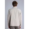 Defacto H1797AXBG748 Bej Ultra Hafif Slim Fit Polo Yaka Fermuarlı  Mont