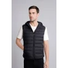 Defacto N4652AZBK27 Siyah Su İtici Slim Fit Kapüşonlu Yelek