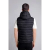 Defacto N4652AZBK27 Siyah Su İtici Slim Fit Kapüşonlu Yelek