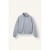 Defacto I3302AXGR93 Gri Regular Fit Yarım Balıkçı Yaka Fermuarlı Cepli Sweatshirt Hırka