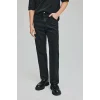Defacto I6062AXNM40 Siyah Straight Fıt Normal Bel Boru Paça Jean Pantolon