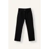 Defacto I6062AXNM40 Siyah Straight Fıt Normal Bel Boru Paça Jean Pantolon