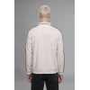 Defacto H4884AXGR369 Gri Boxy Fıt Polo Yaka Baskılı Sweatshırt