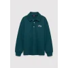 Mavi 6S10193-71932 Mavi Patch Detaylı Yeşil Sweatshirt