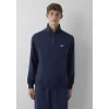 Mavi 0S10613-70490 Mavi Patch Nakışlı Yarı Fermuarlı Lacivert Sweatshirt