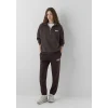 Mavi 1010757-70240 Mavi Logo Baskılı Kahverengi Eşofman Altı