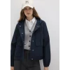 Mavi 110775-82906 Kapüşonlu Lacivert Ceket