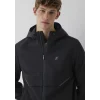 Mavi 0110894-71379 Su İtici Kapüşonlu Siyah Spandex Ceket