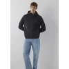 Mavi 0110894-71379 Su İtici Kapüşonlu Siyah Spandex Ceket