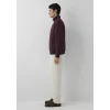 Mavi 0S20027-70223 Yarı Fermuarlı Bordo Sweatshirt