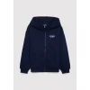 Mavi 6S10203-84371 Kapüşonlu Fermuarlı Lacivert Sweatshirt