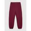 Mavi 6010024-70394 Mavi Logo Baskılı Bordo Eşofman Altı