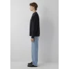 Mavi 0S10611-80022 Mavi Patch Nakışlı Antrasit Sweatshirt