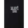 Mavi 0S10655-900 Mavi Logo Baskılı Fermuarlı Siyah Sweatshirt