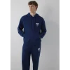 Mavi 0S10656-89353 Mavi Logo Baskılı Kapüşonlu Lacivert Sweatshirt