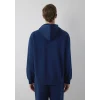 Mavi 0S10656-89353 Mavi Logo Baskılı Kapüşonlu Lacivert Sweatshirt