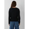 Mavi 1620088-900 Bel Detaylı Kayık Yaka Siyah Top
