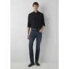 Mavi 0212066-900 Liyosel Karışımlı Siyah Gömlek