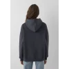 Mavi 1600361-70499 Mavi Logo Baskılı Kapüşonlu Antrasit Sweatshirt