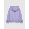 Mavi 7S10147-70557 Mavi Logo Baskılı Kapüşonlu Mor Sweatshirt