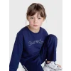 LCW Kids Lacivert Taşlı Kız Çocuk Soft Touch Takım