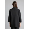 Defacto C3215AXBK81 Siyah Oversıze Basic Siyah Blazer Ceket