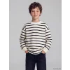 LCW Kids Antrasit Bisiklet Yaka Erkek Çocuk Tişört