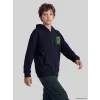 LCW Kids Lacivert Kapüşonlu Minecraft Erkek Çocuk Fermuarlı Sweatshirt