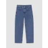 LCW Kids İndigo Wideleg Erkek Çocuk Jean Pantolon