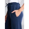 Defacto I6280AXIN187 İndigo Relax Fit Beli Bağcıklı Geniş Paça Modal Eşofman Altı