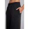 Defacto H8521AXBK81 Siyah Wide Leg Geniş Paça Beli Bağcıklı Standart Boy Modal Sporcu Eşofman Altı
