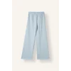 Defacto I5110A8BE343 Mavi Wide Leg Disney Lilo & Stitch Lisanslı Baskılı Eşofman Altı Kız Çocuk